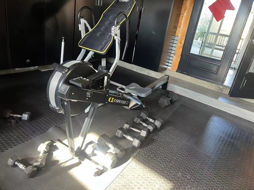 Concept2 Model D Upgraded New Rowing Machine Indoor Rowing Machine for Exercise Control Your Workout Intensity with PM5 Performance Monitor and Bundle