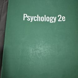 Psychology 2e Book