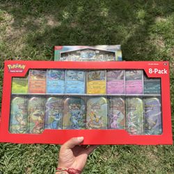 Pokemon TCG Prismatic Evolutions Costco 8 Pack Mini Tins!