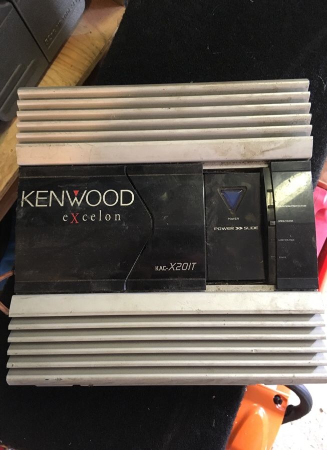 Kenwood excelon KAC-X201T amp