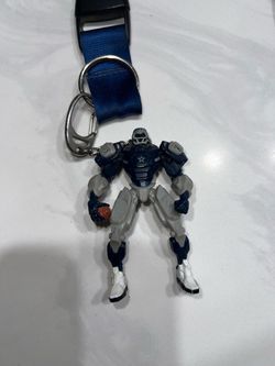 Dallas Cowboys NFL Robot Figure Keychain