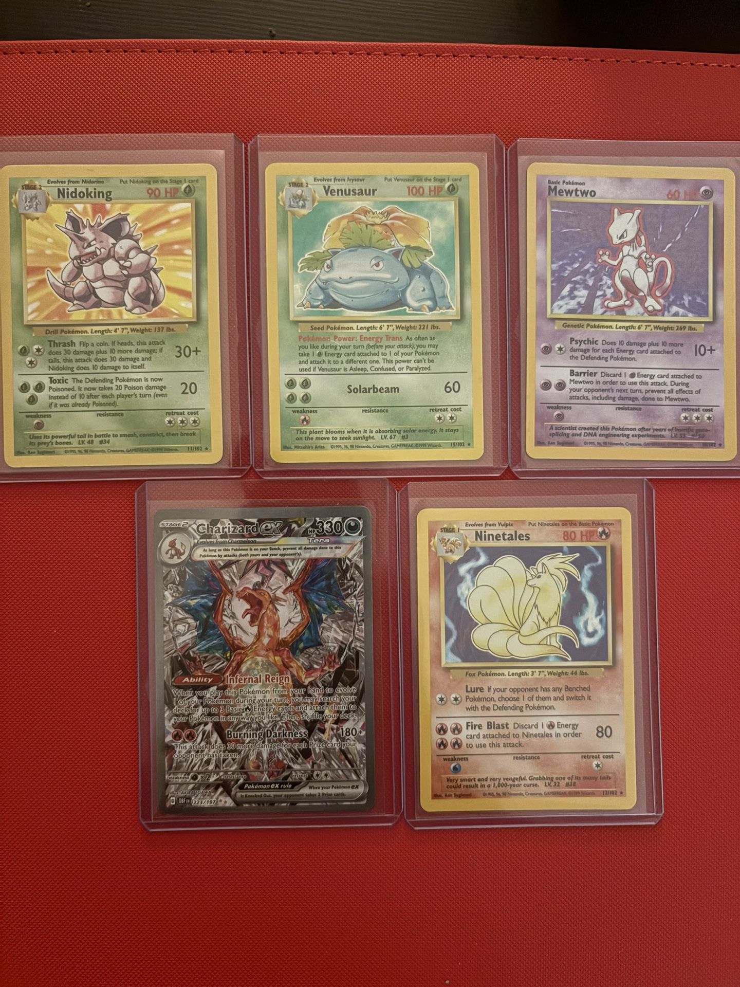 1500+ Pokemon Cards Holos/Rare NM/M
