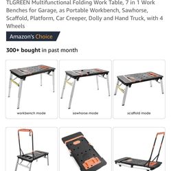 Brand New Seven And One Workbench Worth $240