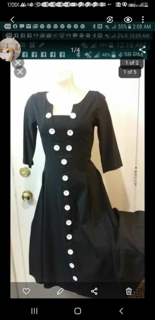 BETTIE  PAGE ROCKABILLY DRESS