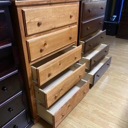 5 Drawer Pinewood Jumbo / Cajonera Jumbo De Pino ( White For $359)