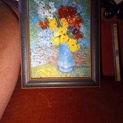 Floral Oil Painting "Signed".