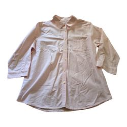 LL Bean Long Sleeve Shirt Women SZ XL