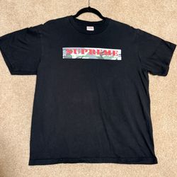 Black Supreme tee 