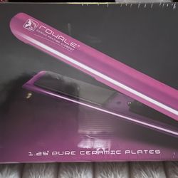 New Sealed Royal Ceramic Hair Straightener 