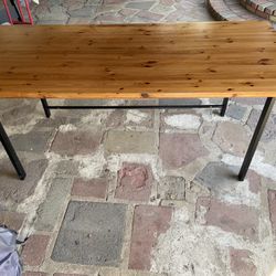 Large Wooden Work Table 