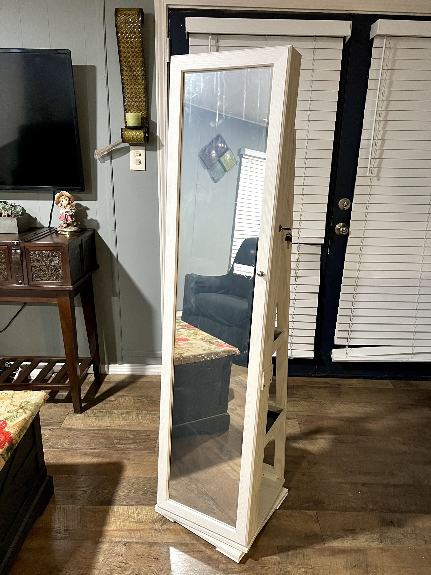 Mirror Jewellery Cabinet $110
