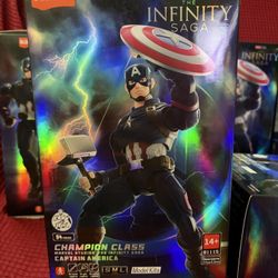 Blokees Marvel Infinity Saga Champion Class CC03 Captain America Model Kit