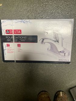 Delta Foundations Single Handle Bathroom Faucet