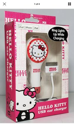 Hello Kitty USB Car Charger iPhone New