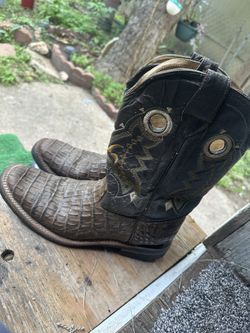 Boots Of Crocodile Real But Really Used Asking Yust For 35 Size 10