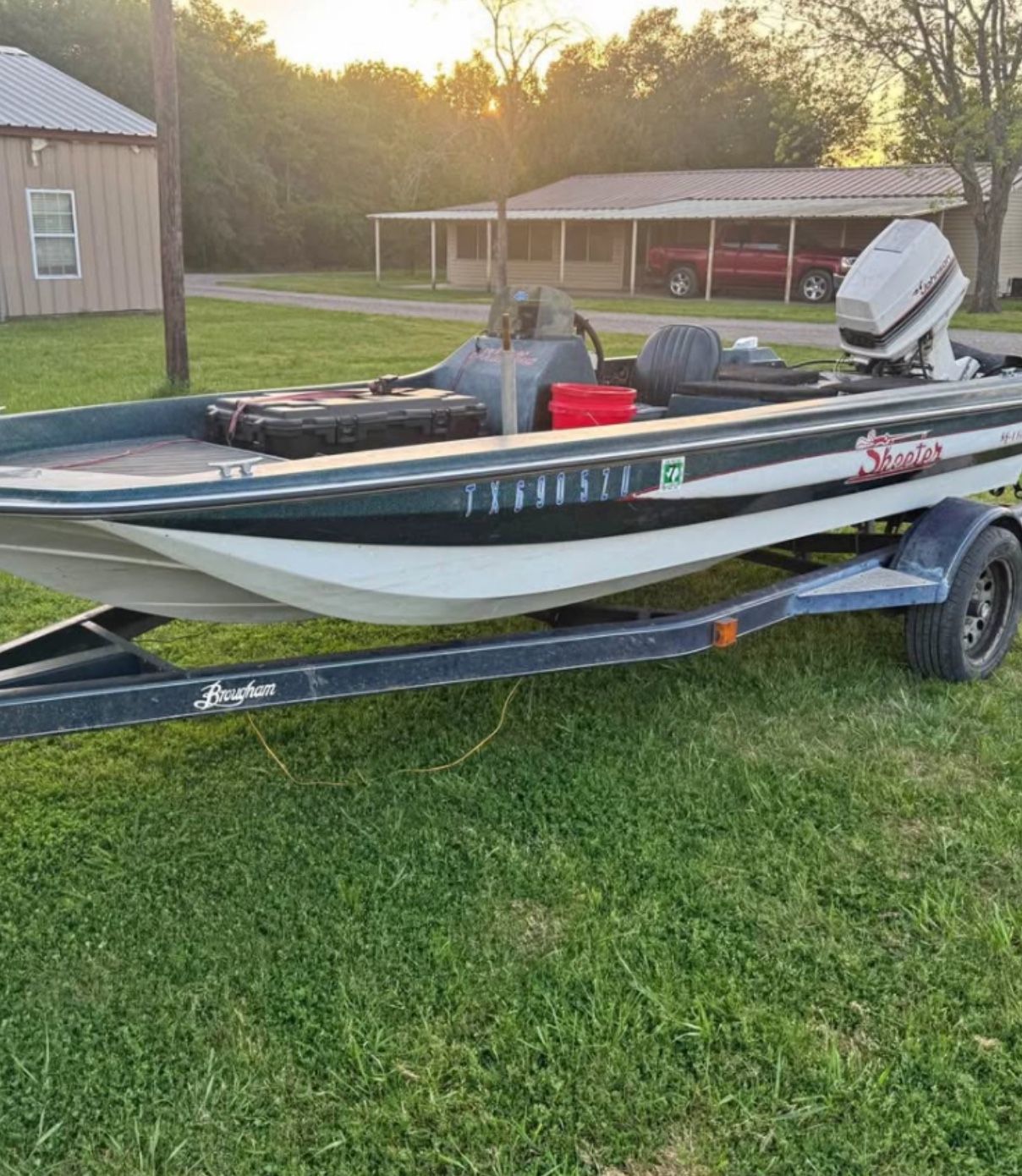 Bass Boat Skeeter 