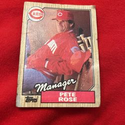 Pete Rose Card