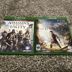 Assassin’s Creed Unity & Odyssey $15 Xbox One