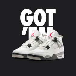 Air Jordan Cement 4s