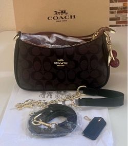 Small brown purse for women