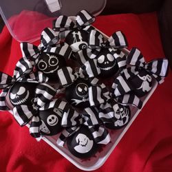 Nightmare Before Christmas Ornament Set