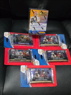 2023 Select Draft Picks Football Blaster Box & 5x Sage 2 Pack Hanger! New Sealed!