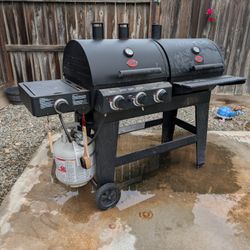 Dual Gas And Charcoal Grill OBO 
