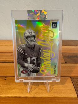 2024 Donruss Optic Brock Purdy Sunday Kings SSP Case Hit 49ers