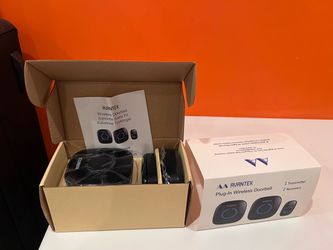 AVANTEK Plug-In Wireless Doorbell (1 Transmitter + 2 Receivers)