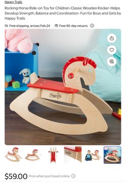 Rocking Horse Ride-on Toy for Children