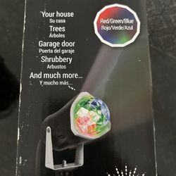 Fire And Ice Christmas Turning And Swirling ProjectionLight 