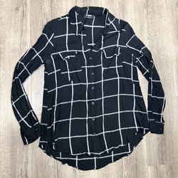 Black And White Flannel Shirts 