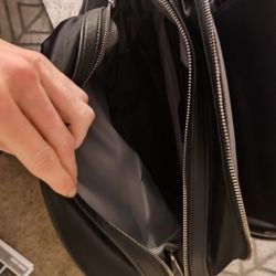 Lux &NYX Leather Laptop Backpack