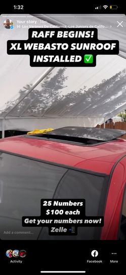 Webasto XL Sunroof
