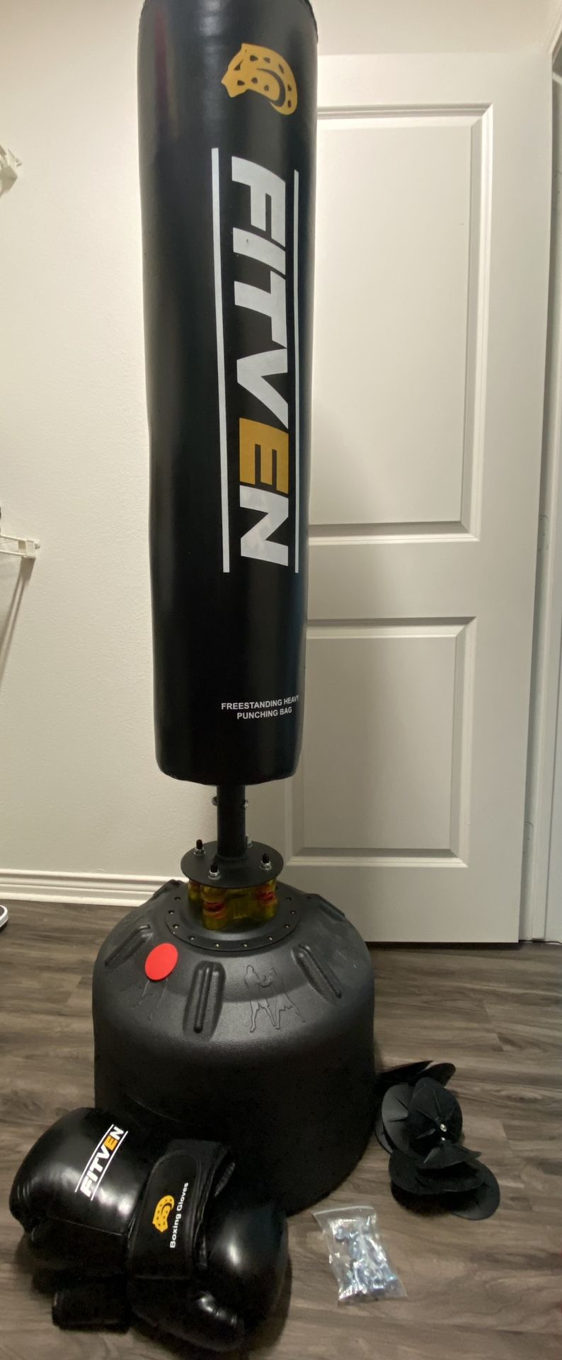 Standing Punching Bag ,gloves Entire Kit