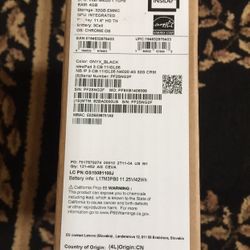 Lenovo IdeaPad 3 Intel N4020 1.1GHz 4GB 32GB EMMC  11.6” ONYX _Black Chromebook Brand New 