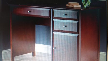 Delta Office Writing Desk Walnut