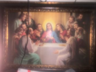 Jesus wall portrait