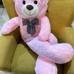 Pink Giant Stuffed Teddy Bear 