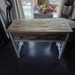 Modern Handmade Solid Wood Table.