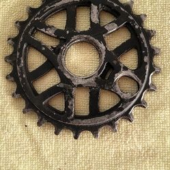 USED BMX  SPROCKET  USED NORMAL WEAR HABLO ESPAÑOL TANBIEN  BMX PARTSES