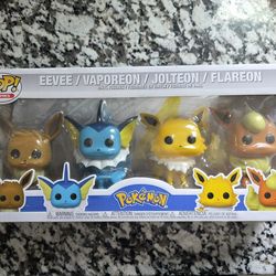 Eeveelutions Funko Pops