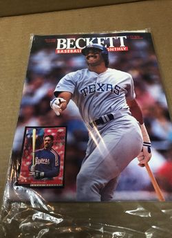 Beckett Baseball Monthly March 1994