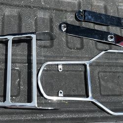 New Motorcycle Back Rest And Rack