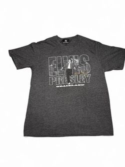 Y2K Elvis Presley Graceland Official T-Shirt Music tee Band Merch Band T Shirt - Size XXL