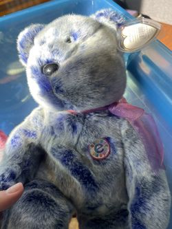 Periwinkle Large Buddy Beanie Baby From Ty
