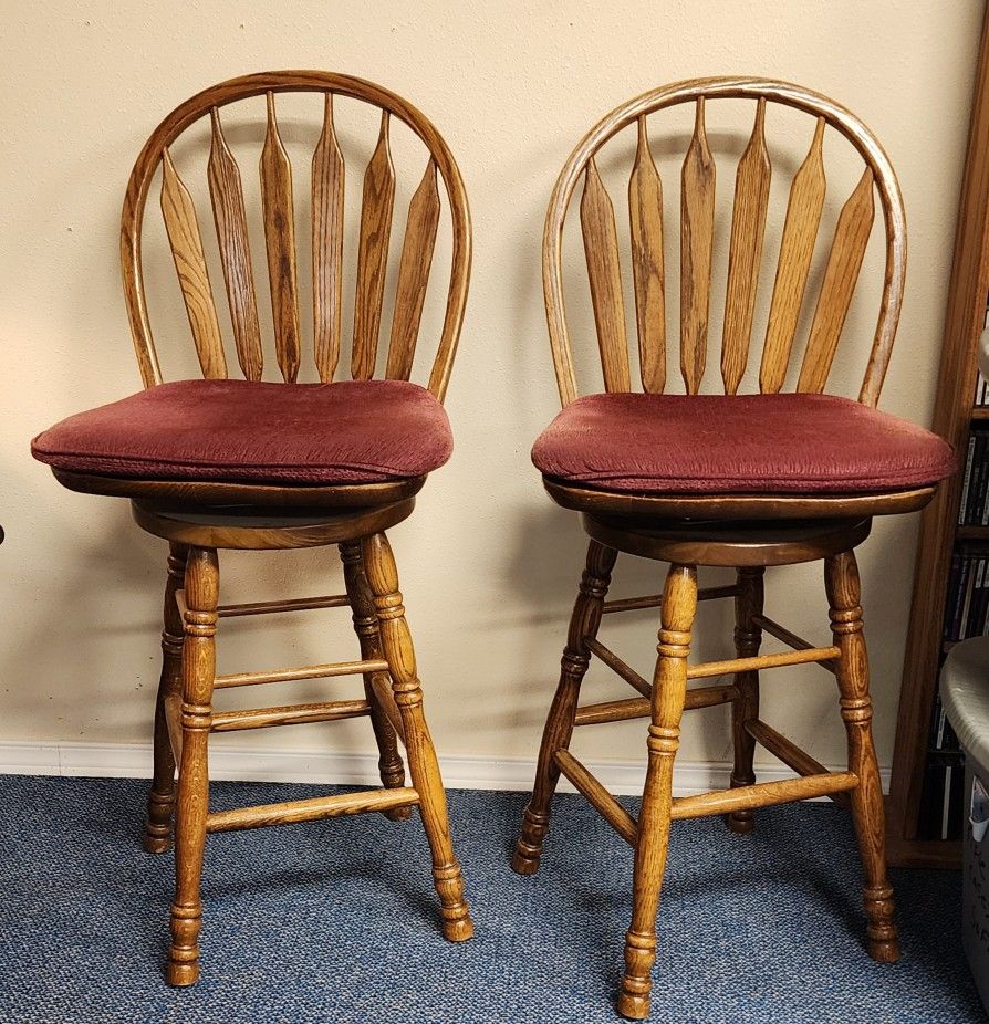 Wood Bar Stools 