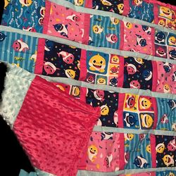 Baby Shark Blanket 