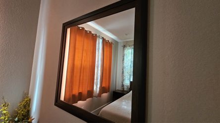 Brown mirror