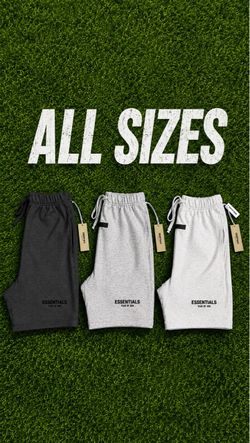 ESSENTIALS SHORTS ALL SIZES